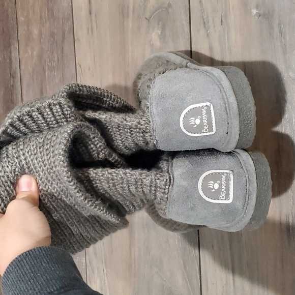 Bearpaw Womens Knit Sweater Tall shoes boots sz 7 - Picture 5 of 13